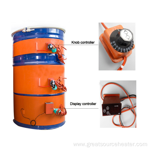 Flexible Silicone Rubber Oil Drum Heater For Gallon